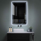 Specchio LED Verticale | Pulsante touch | Luce bianca fredda - Reyze Serie Official Modello 4